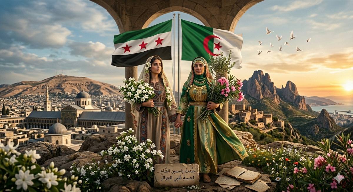 جَنَّدْتُ يَاسَمِينَ الشَّامِ