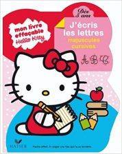 Hello Kitty – J’écris les lettres majuscules cursives dès 5 ans